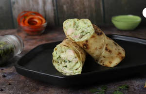 Chicken Malai Kebab Roll