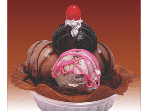 Rum Ball Sundae