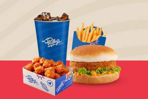 Classic Veg Burger Combo
