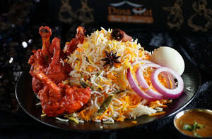 Chicken Lollipop Biryani(online)