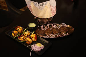 Veg Kabab Platter (serve 3)