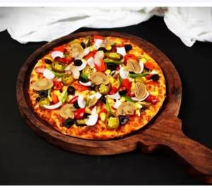 Paneer Jalapeno With Black Olives Pizza [7 Inches]
