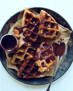 Almond Cocoa Butter Waffle   