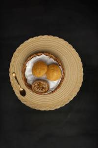 Sattu Kachori With Sabji (2 Pcs)