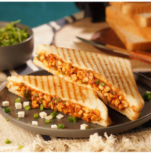 Paneer Tikka Grilled Sandwich