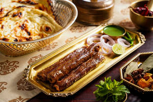 Mutton Kakori Kebab Roll
