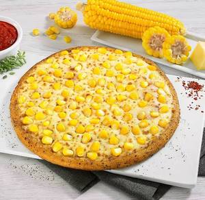 Cheese Corn Pizza.