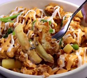 Loaded Fries Chicken Medium 450 Ml