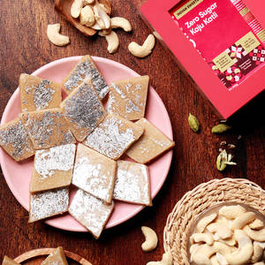 Kaju Katli - Vegan, Sugar Free