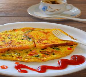 Bread omlette