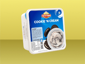 Cookie And Cream Ice Cream Tub [700 Ml]
