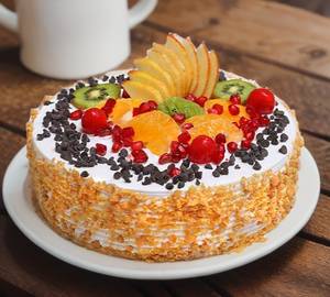 Fresh Fruit cake 600gm