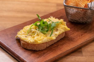 Folded Eggs Sandwich