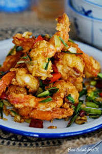 PRAWNS CHILLI PEPPER