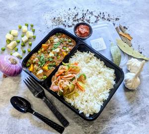 Mattar Paneer Rice Value Box