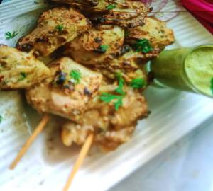 Murgh malai kebab