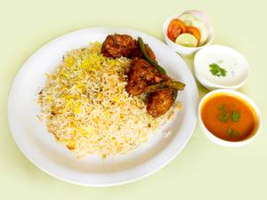 Chicken Wings Fry Biryani