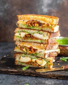 Egg Paneer Sandwich