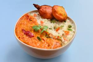 Dal fry with jeera rice
