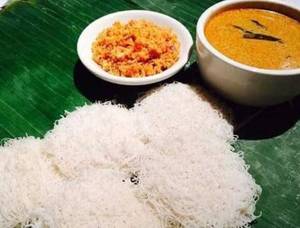 Idiyappam 4 Pic with Fish Curry