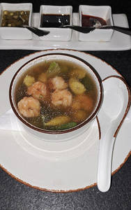 Shrimp Spring Vegetable Soup