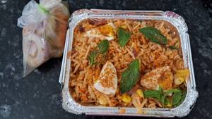 Special egg biryani [half]