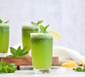 Mint lemon soda 