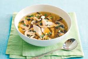 CHICKEN & SHITAKE MUSHROOM SOUP