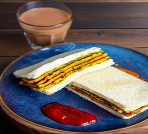 Tomato Omelette Sandwich 