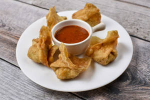 Veg Fried Wonton (8 Pcs)