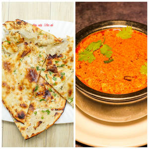 Butter Naan(2 Nos) + Paneer Butter Masala