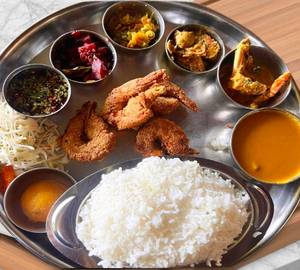 Prawns thali