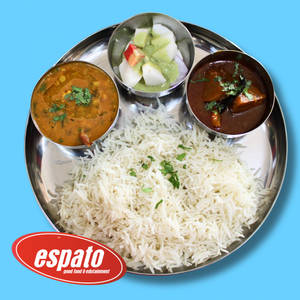Yellow Dal Tadka Thali
