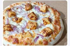 Paneer onion pizza [7 inches]