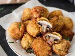 CHEESE STUFFED FRIED MUSHROOM