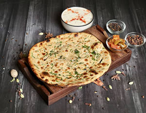Stuffed Tandoori Paratha [Whole Wheat] With Amul Butter