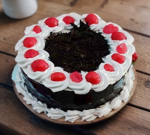Black forest fantasy cake