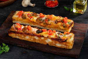 Korean - Peri Peri Mushroom (Extra Spicy) Pizza on the go