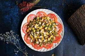 Corn & Peanut Salad