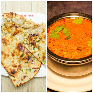 Butter Naan(2 Nos) + Paneer Butter Masala