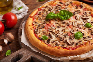 Spicy Mushroom Pizza