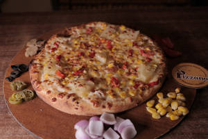 Red Paprika With Pineapple Pizza [7 Inches]