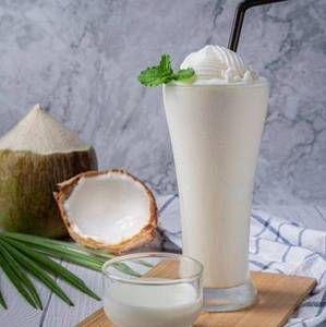 Tender Coconut Shake with Coconut Ice Cream