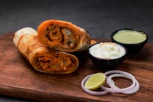 Tandoori Soya Chaap Roll