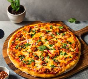 Tandoori Mushroom Pizza
