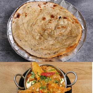 Roti (3 Nos) + Kadai Chicken
