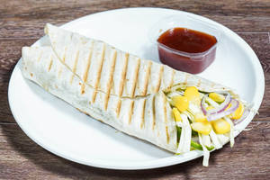 Tandoori paneer wrap
