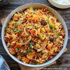 Vegetable biryani