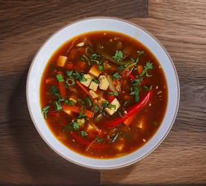 Hot Red Soup Vegetable Soup