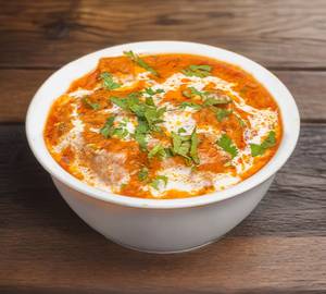 Soya Chaap Curry with Chutney Salad